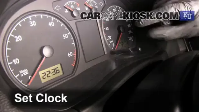 2002 Volkswagen Polo 1.4L 4 Cyl. Clock Set Clock